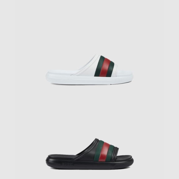 Gucci Slippers with Webbing 780286