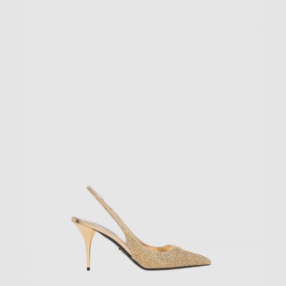 Crystal Slingback Heel 1I021N