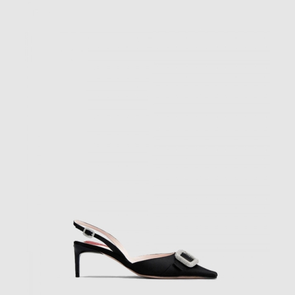 D'Orsay Buckle Slingback 7223