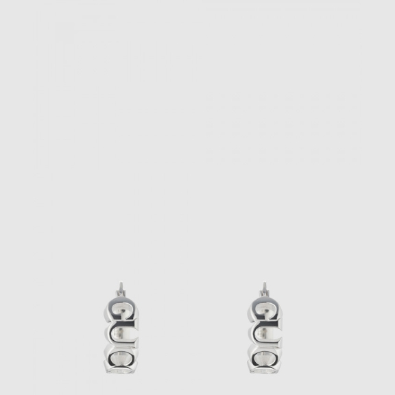 Script Hoop Earrings 797205