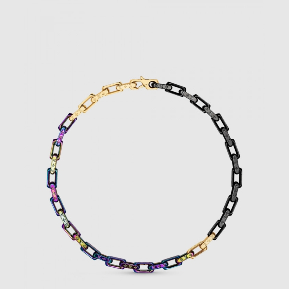 Monogram Color Chain Necklace M68241