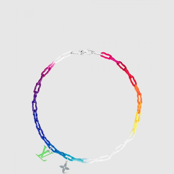 Rainbow Charm Necklace M00275