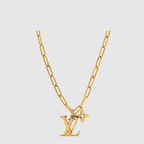 LV Flower Pendant Necklace MP2890