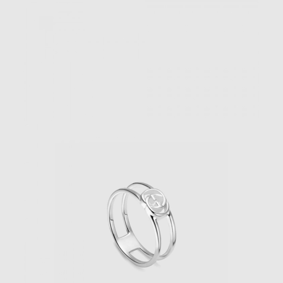 Interlocking G Open Ring 298036