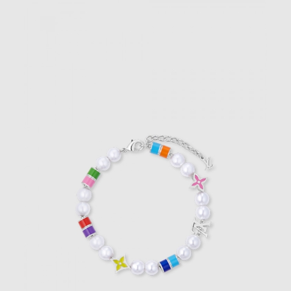 Monogram Pearl Party Bracelet M1264a