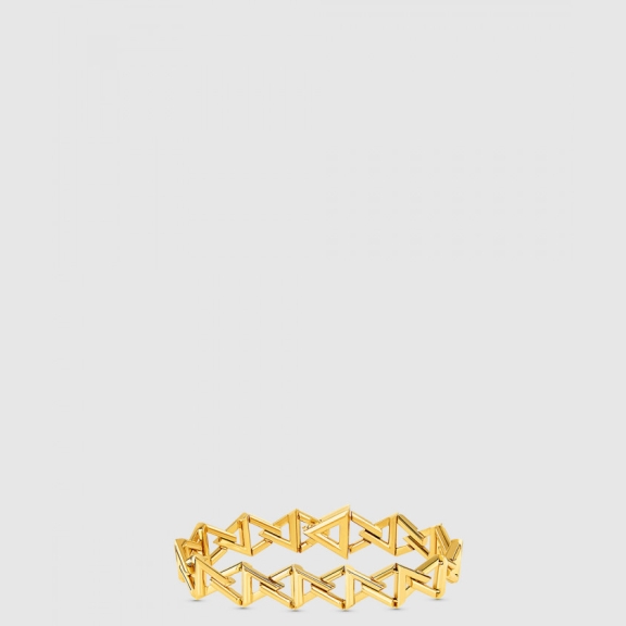 Bolt Curb Chain Large Bracelet Q95975