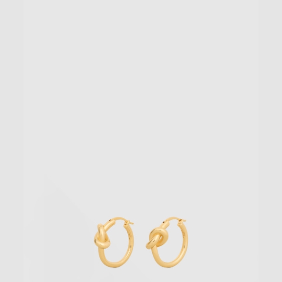 Small Note Hoop Earrings 46N556