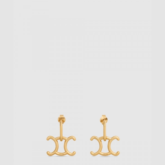 Triomphe Lock Earrings 460XI6
