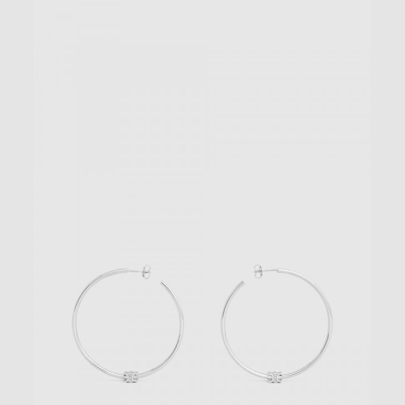 Triomphe Large Hoop Earrings 460yp6