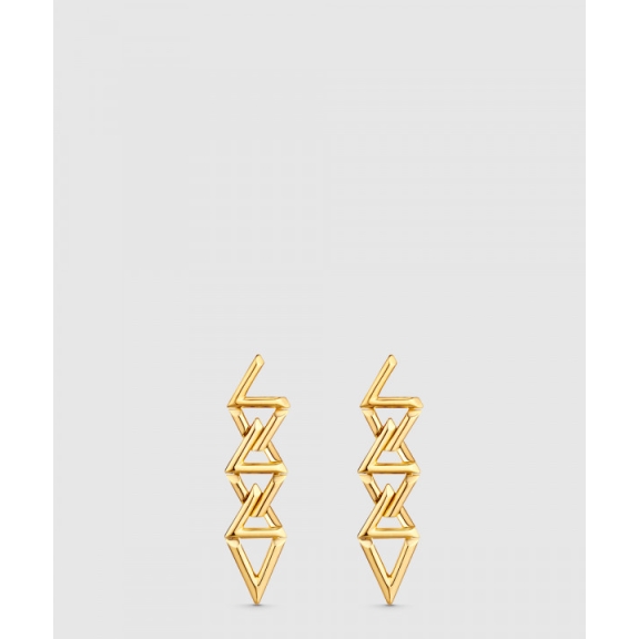 LV Bolt Curve Earrings Q96971