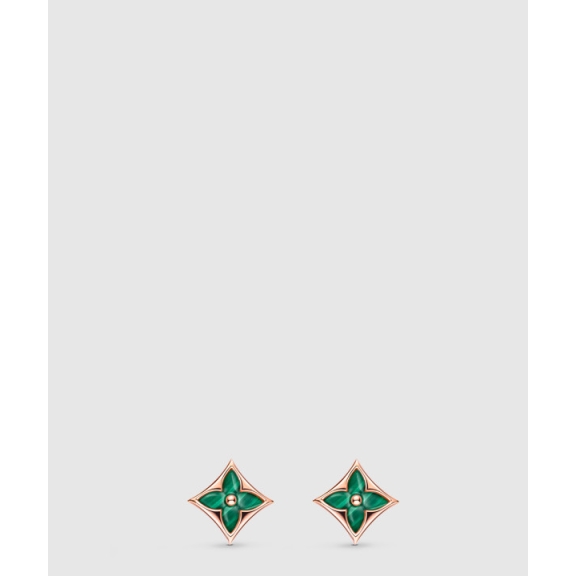 Color Blossom BB Star Studs Earrings Q96672