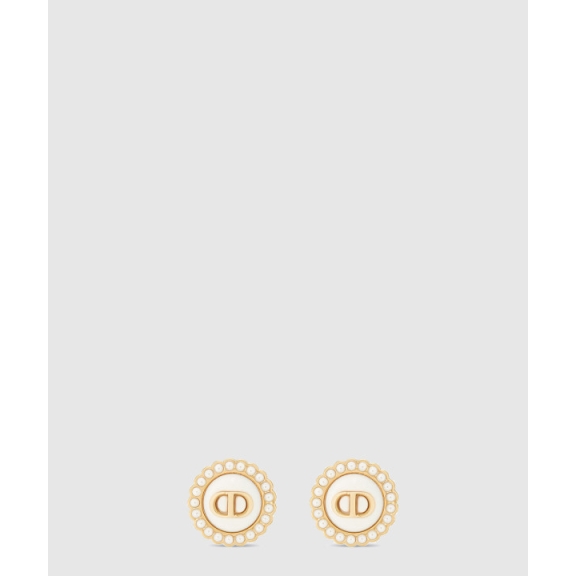 Petit CD Baroque Studs Earrings E1835