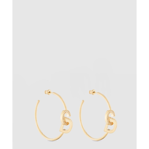 CD Lock Earrings E2429