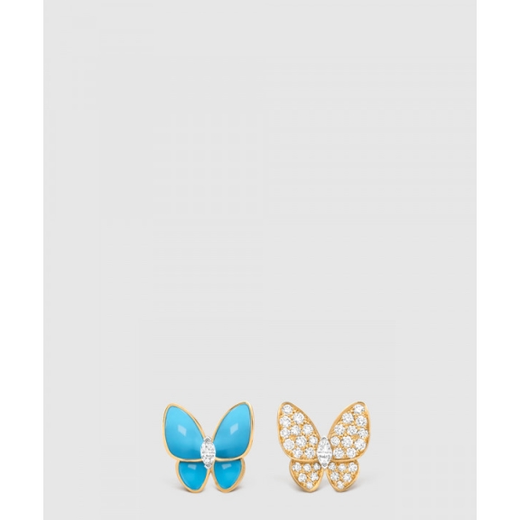 Two Butterflies Earrings 7US00