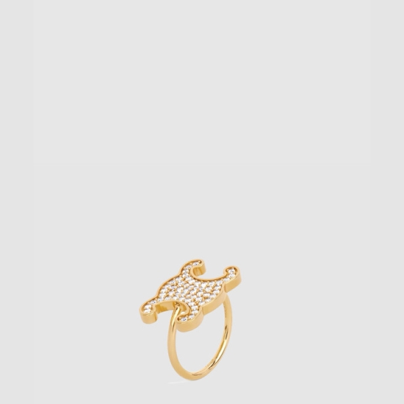 Triomphe Rhinestone Ring 460go6