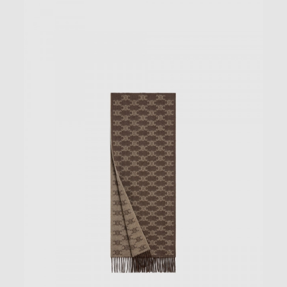Scarf Monogram Cashmere 2AW022