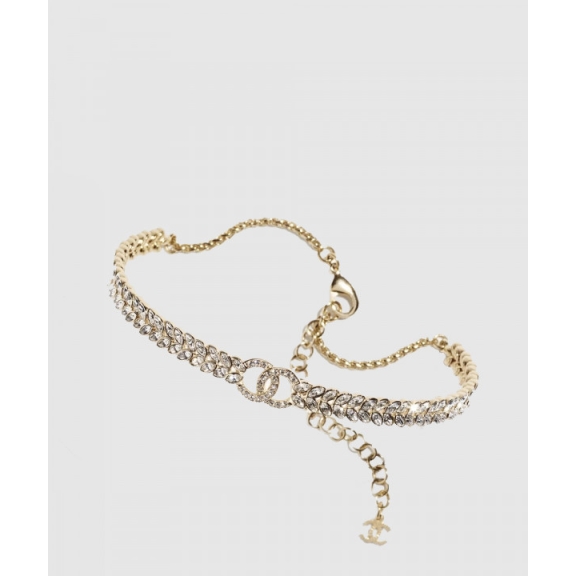 CC Logo Crystal Choker ABA559
