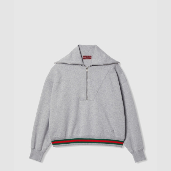 Gucci Cotton Jersey Sweatshirt Web