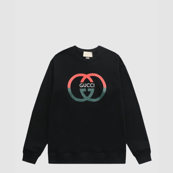 Gucci Logo Print Cotton Top
