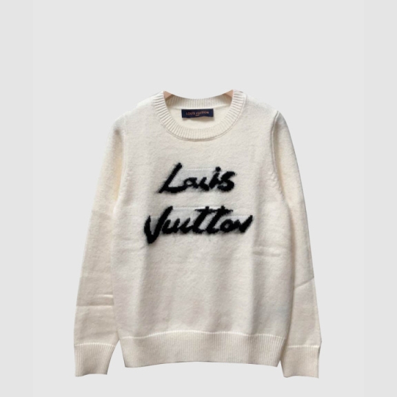 Louis Vuitton Print Knit Top