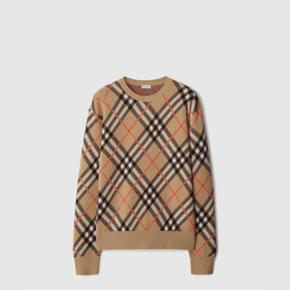 Burberry Print Knit Top