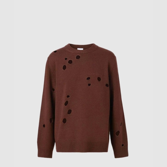 Burberry Cutout Wool Sweater