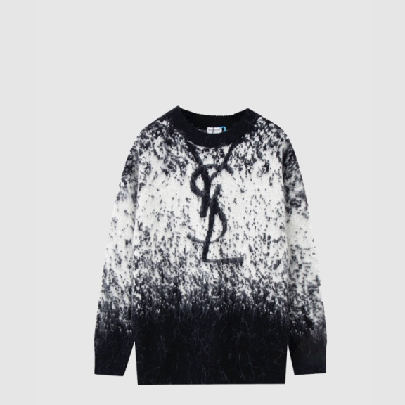 Saint Laurent Print Knit Top