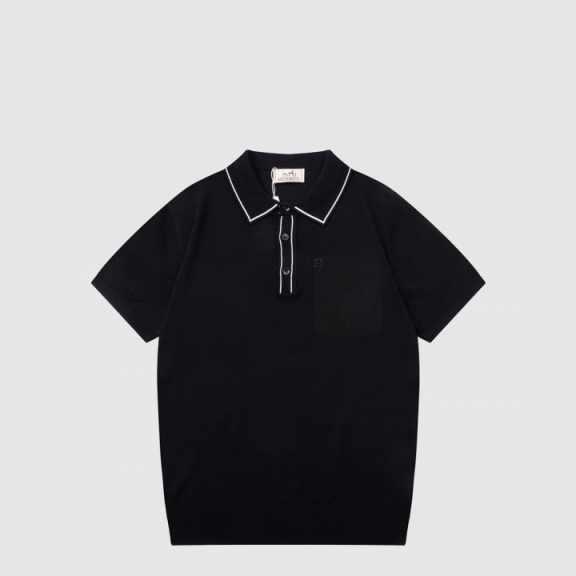 Hermes Polo Knit Top