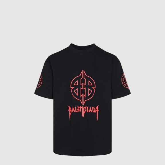 Logo Print Short Sleeve