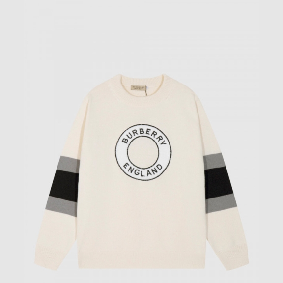 White Snap Button Sweater