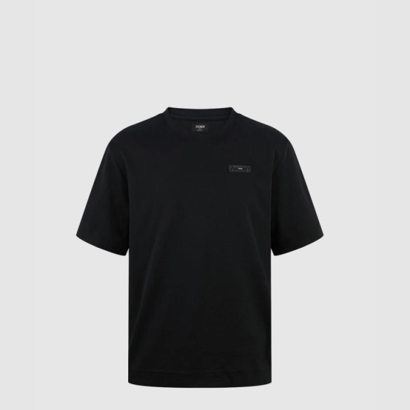 Fendi Logo Print Short Sleeve