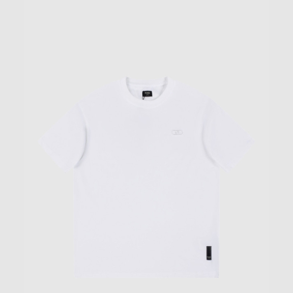 Fendi Logo Print Short Sleeve