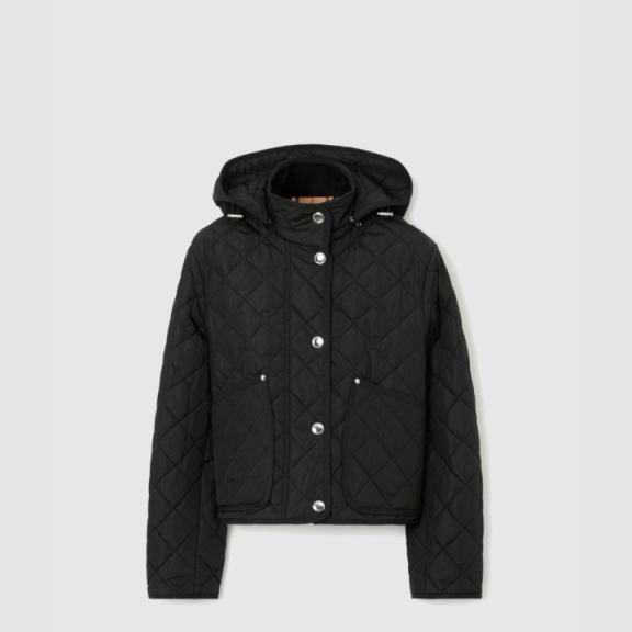 Burberry Logo Short Coat