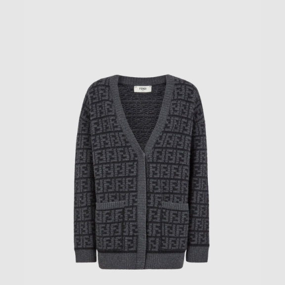 Fendi Logo Short Coat