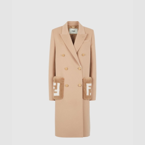 Fendi Logo Coat