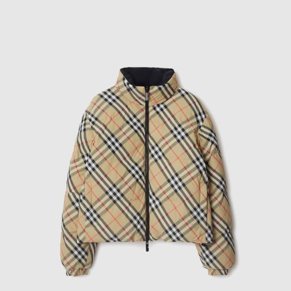 Burberry Logo Short Coat