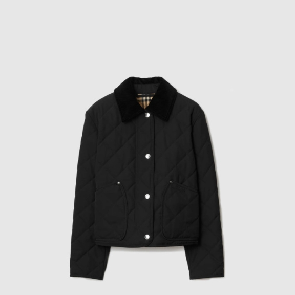 Crop Quilting Jacket
