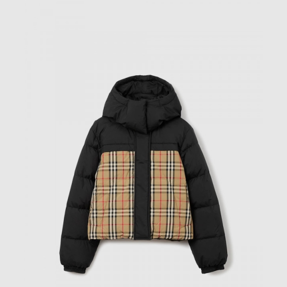 Logo Short Puffer