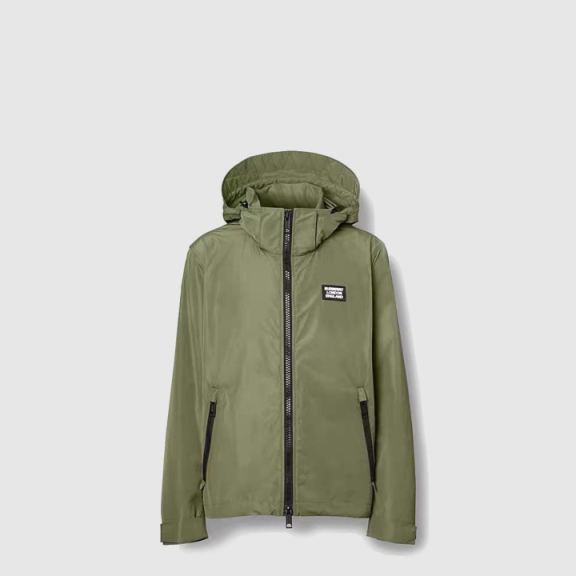Short Windbreaker Jumper