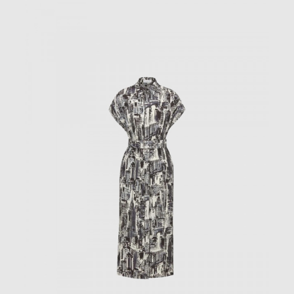 Flower Print Dress