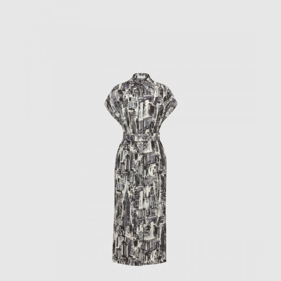 Flower Print Dress