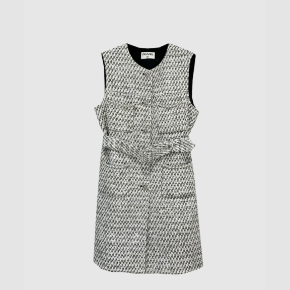 Chanel Logo Knit Dress
