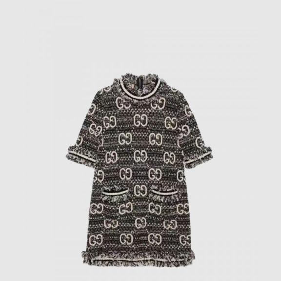 Logo Print Dress