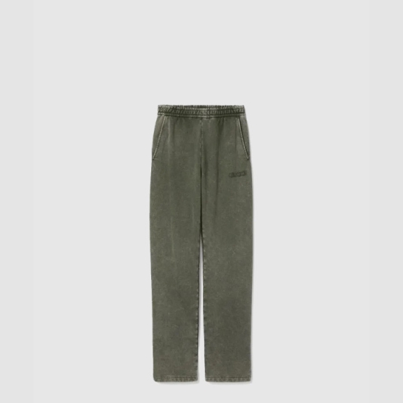 Gucci Embroidered Cotton Jogging Pants