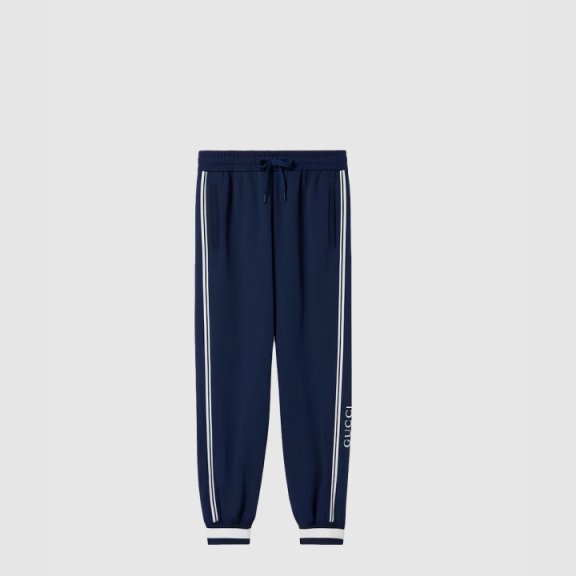 Gucci Technical Jersey Jogging Pants
