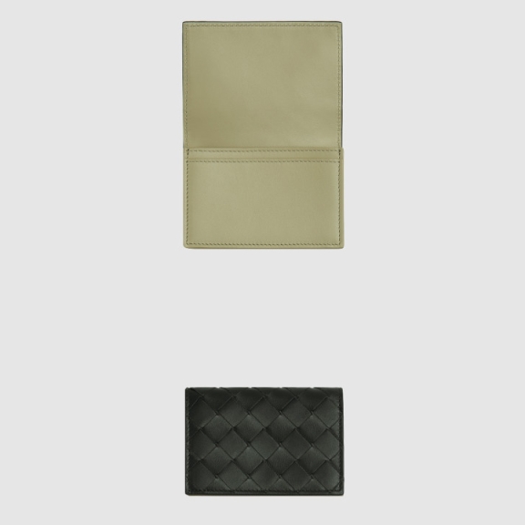Bottega Veneta Intrecciato Business Card Case 605720