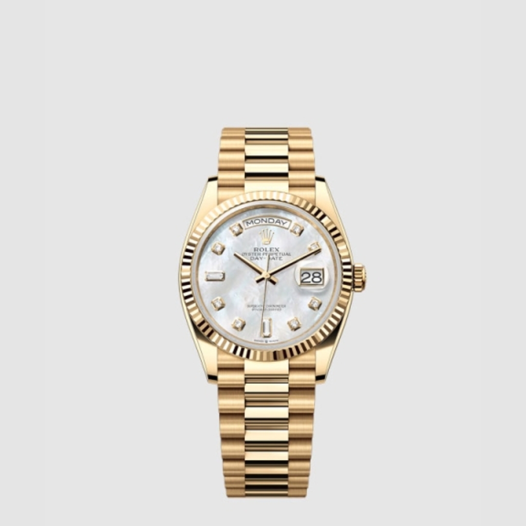 Day Date Gold Box 128238