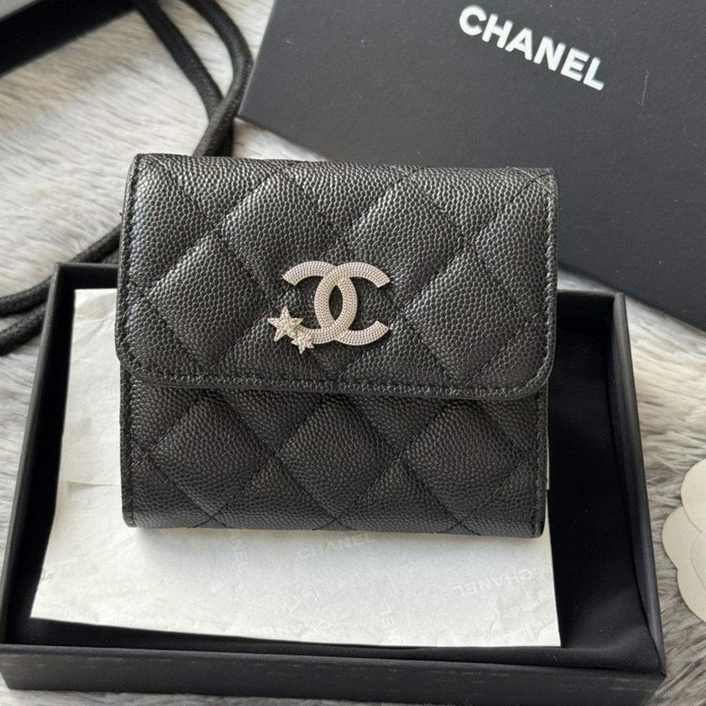 Chanel Shooting Star Bifold Wallet Ap4810