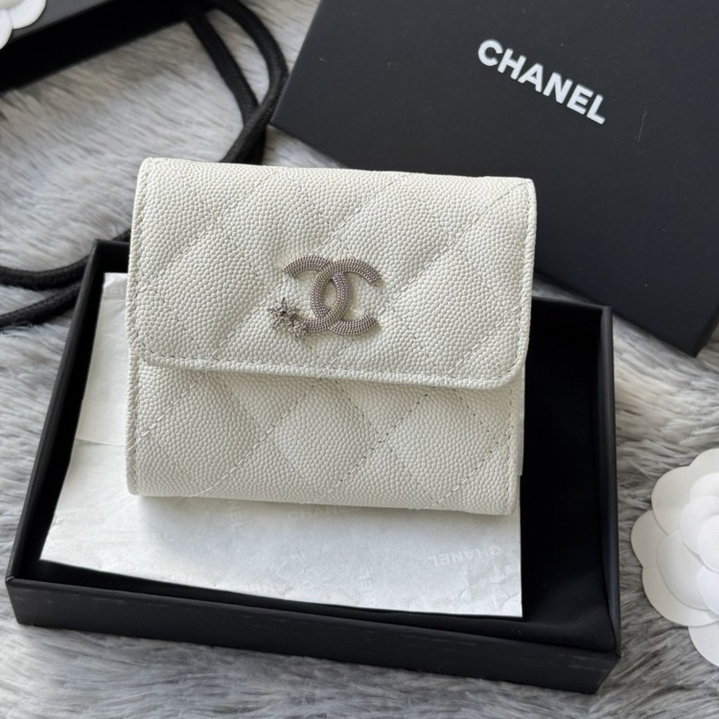 Chanel Shooting Star Bifold Wallet Ap4810