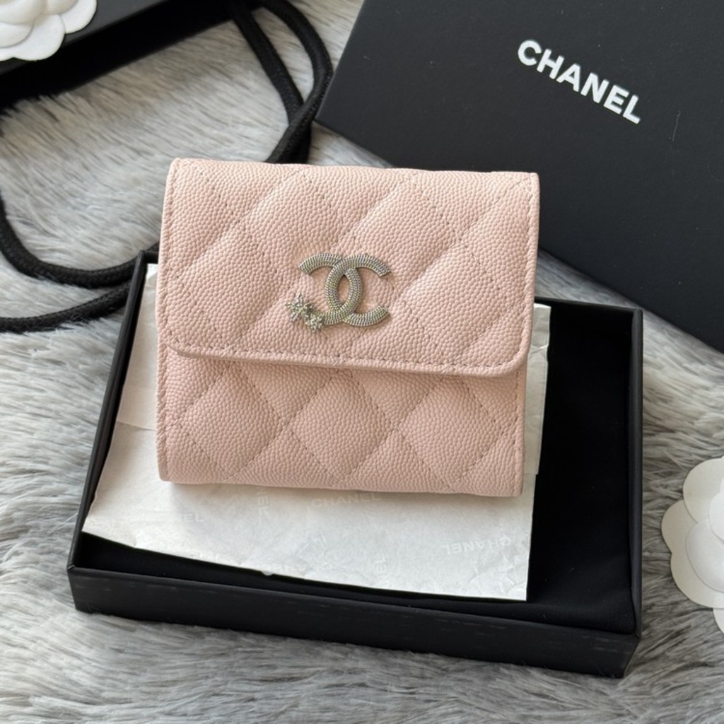 Chanel Shooting Star Bifold Wallet Ap4810